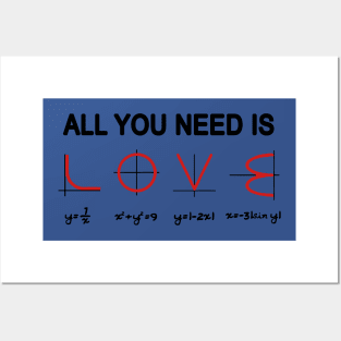 All You Need Is Love Math 2 Posters and Art